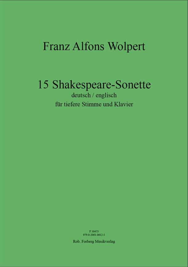 15 Shakespeare‐Sonette